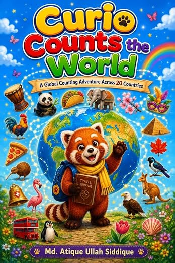 Curio Counts the World: A Global Counting Adventure Across 20 Countries